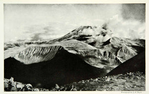 1921 Print Knife Volcano Valley Ten Thousand Smokes Katmai Alaska Landscape NGM7