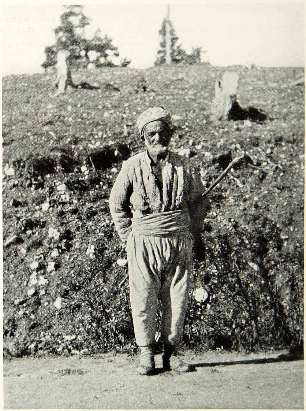 1924 Print Peasant Villager Traditional Turkey Dress Garb Historical Image NGM9