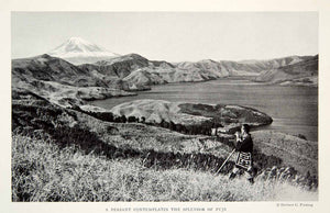 1933 Print Mount Fuji Japanese Honshu Citizen Landscape Historical Image NGMA3