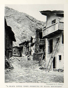 1933 Print Andorra Canillo Europe Town Cityscape Street View Historical NGMA3