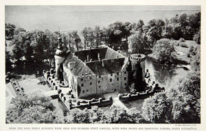 1934 Print Vittskovle Castle Sweden Fortress Architecture Historical Image NGMA6