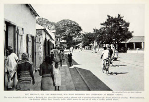 1934 Print Bathurst British Gambia Street View Architecture Historical NGMA6