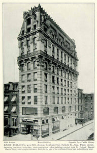 1903 Print Edward Knox Building 452 Fifth Avenue Architecture New York NYV1