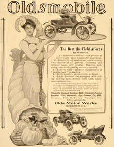 1904 Ad Olds Motor Works Oldsmobile Honeycomb Radiator - ORIGINAL OD1
