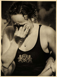 1936 Olympics Rie Mastenbroek Swimmer Gold Netherlands - ORIGINAL OL1