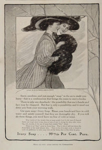 1908 Ad Ivory Pure Complextion Soap Victorian Women - ORIGINAL ADVERTISING OLD3