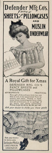 1901 Vintage Ad Defender Sheets Pillowcases Underwear - ORIGINAL OLD3