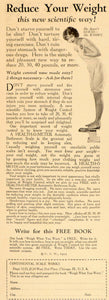 1925 Vintage Ad Health-O- Meter Bathroom Weight Scale - ORIGINAL OLD6