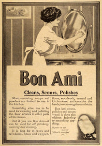 1911 Vintage Ad Bon Ami Cleaning Scouring Powder Soap - ORIGINAL OLD8