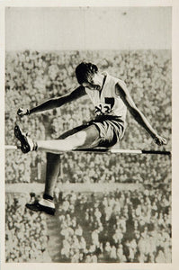 1932 Summer Olympics Carolina Gisolf High Jump Print - ORIGINAL HISTORIC IMAGE