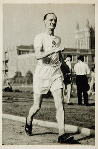 1932 Summer Olympics Athlete Thomas Green Gold Medal Winner 50 km Walk Race