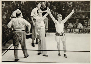 1932 Summer Olympics Werner Spannagel Boxing Ring Print ORIGINAL HISTORIC IMAGE