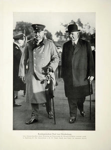 1932 Summer Olympics Germany Paul von Hindenburg Print ORIGINAL HISTORIC IMAGE