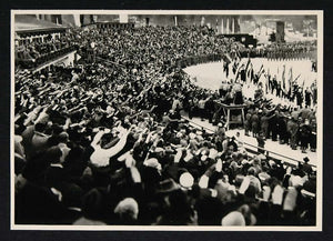 1936 Winter Olympics Closing Ceremony Stadium Print - ORIGINAL HISTORIC IMAGE