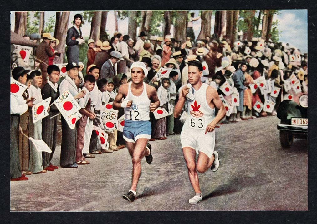 1936 Los Angeles Summer Olympics 1932 Runners Print - ORIGINAL