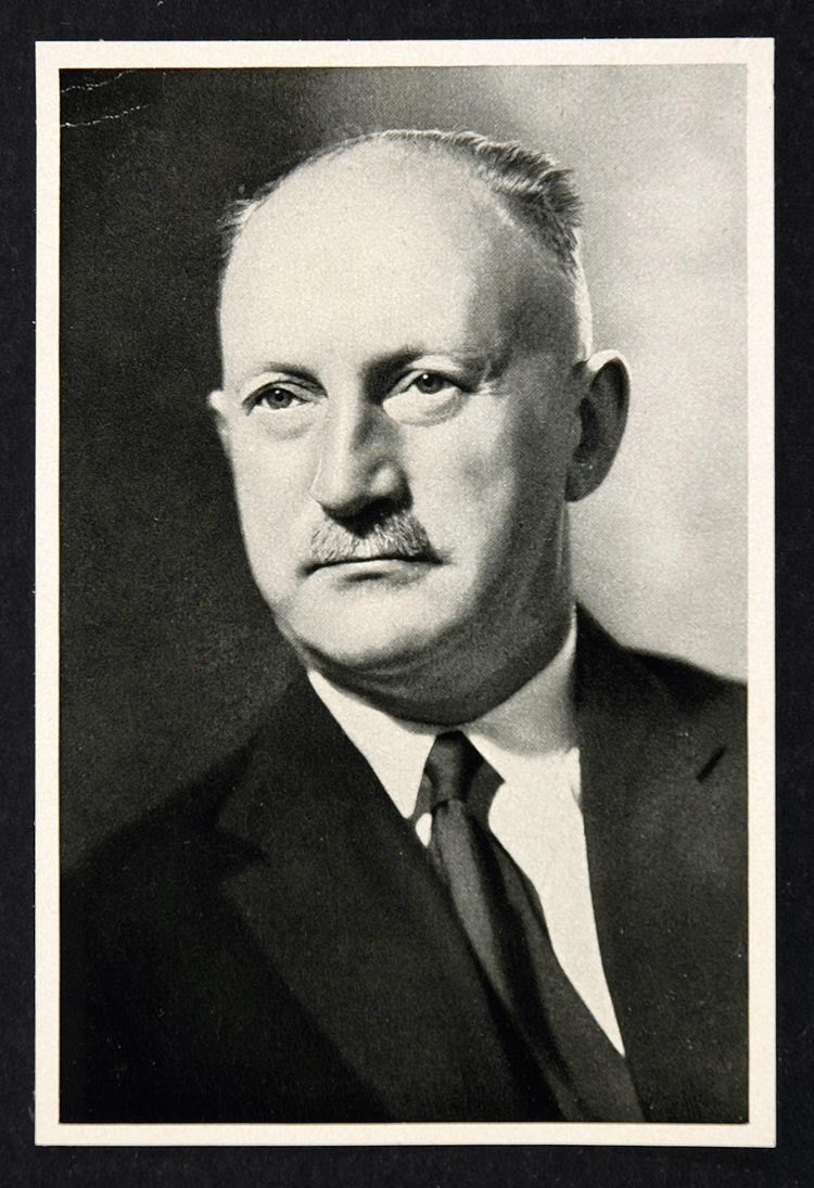 1936 Summer Olympics Secretary General Carl Diem Print ORIGINAL HISTORIC IMAGE