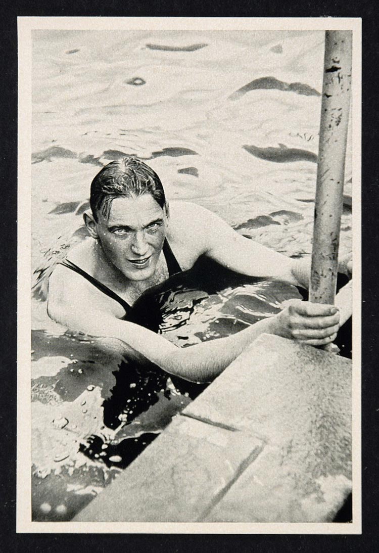 1936 Summer Olympics German Erwin Sietas Swimmer Print ORIGINAL HISTORIC IMAGE