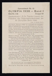 1936 Summer Olympics Dr. Theodor Lewald Portrait Print ORIGINAL HISTORIC IMAGE