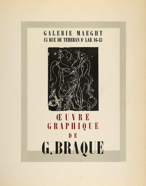 Braque l'œuvre graphique ポスター OP1_002_f0426581-b2bd-456b-