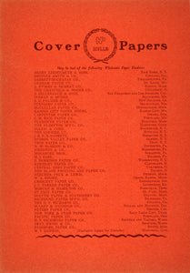 1901 Ad Niagara Paper Mills Lockport NY Seagull Gull - ORIGINAL ADVERTISING PA1