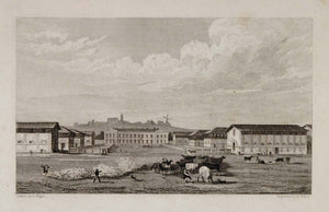 1831 Abattoir Slaughterhouse Montmartre Paris France - ORIGINAL PARIS2