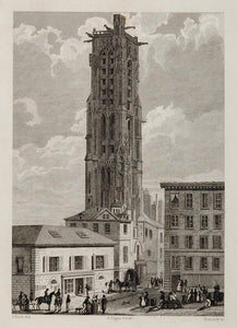 1831 Tour de Saint Jacques La Boucherie Paris Tower - ORIGINAL PARIS2