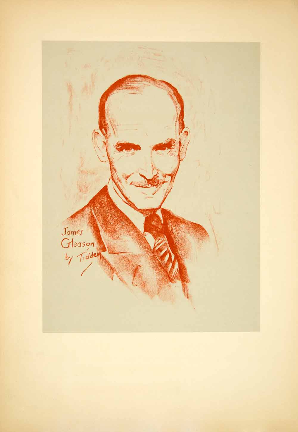 1930 Lithograph James Gleason Pathe Movie Actor Hollywood Portrait Jack PATHE1