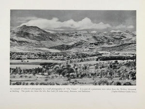 1933 Ben Ledi Benvane Stobinian Mountains Scotland - ORIGINAL