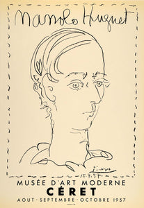 1971 Print Picasso l'Argile Poems Henri-Dante Alberti - ORIGINAL PIC3