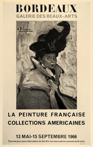 1971 Print Picasso Peinture Francaise Bordeaux Art 1966 - ORIGINAL PIC3