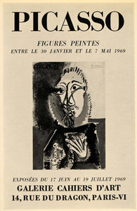 1971 Print Picasso Portraits Galerie Cahiers d'Art 1969 - ORIGINAL PIC3
