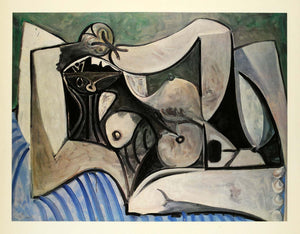 1964 Print Picasso Distorted Nude Female Body Breasts - ORIGINAL