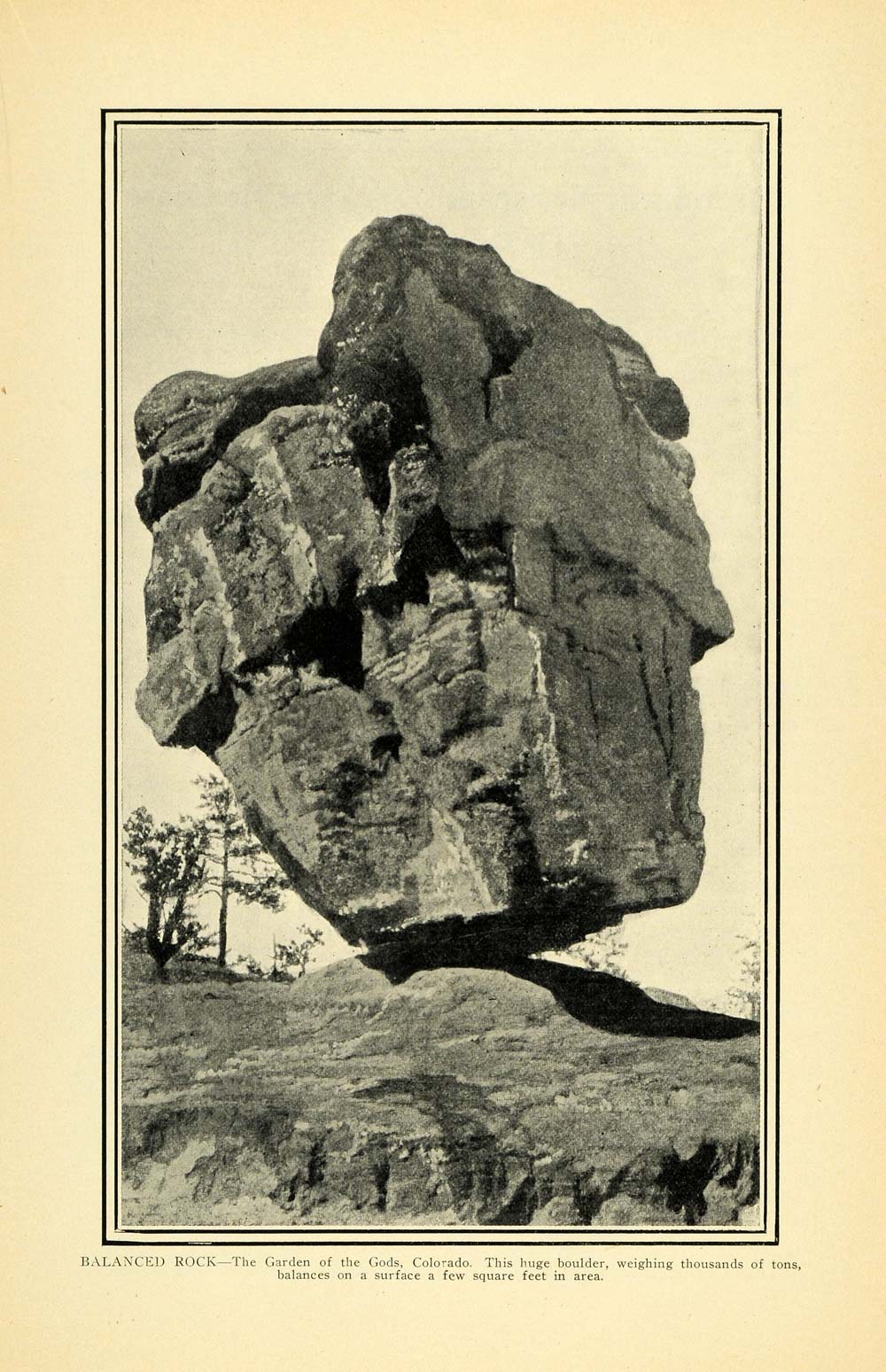 Gilded Balancing Rocks Balancing Rock Colorado Springs
