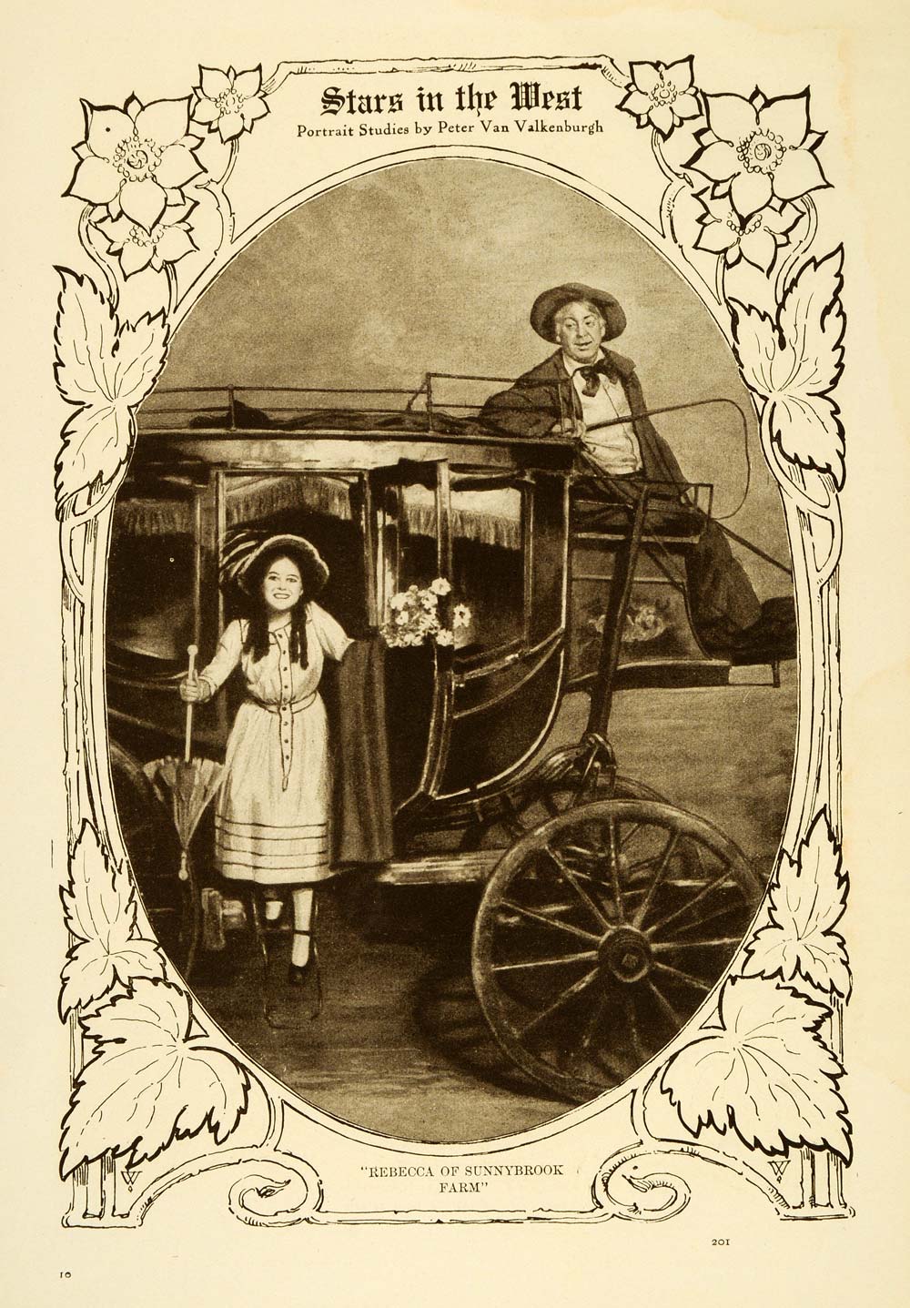 1912 Print Rebecca Sunnybrook Farm Theater Play Novel Wiggin Charlotte PM3