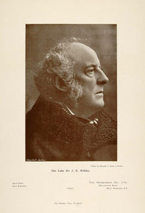 1897 Print Portrait Sir John Everett Millais Painter - ORIGINAL PNR5