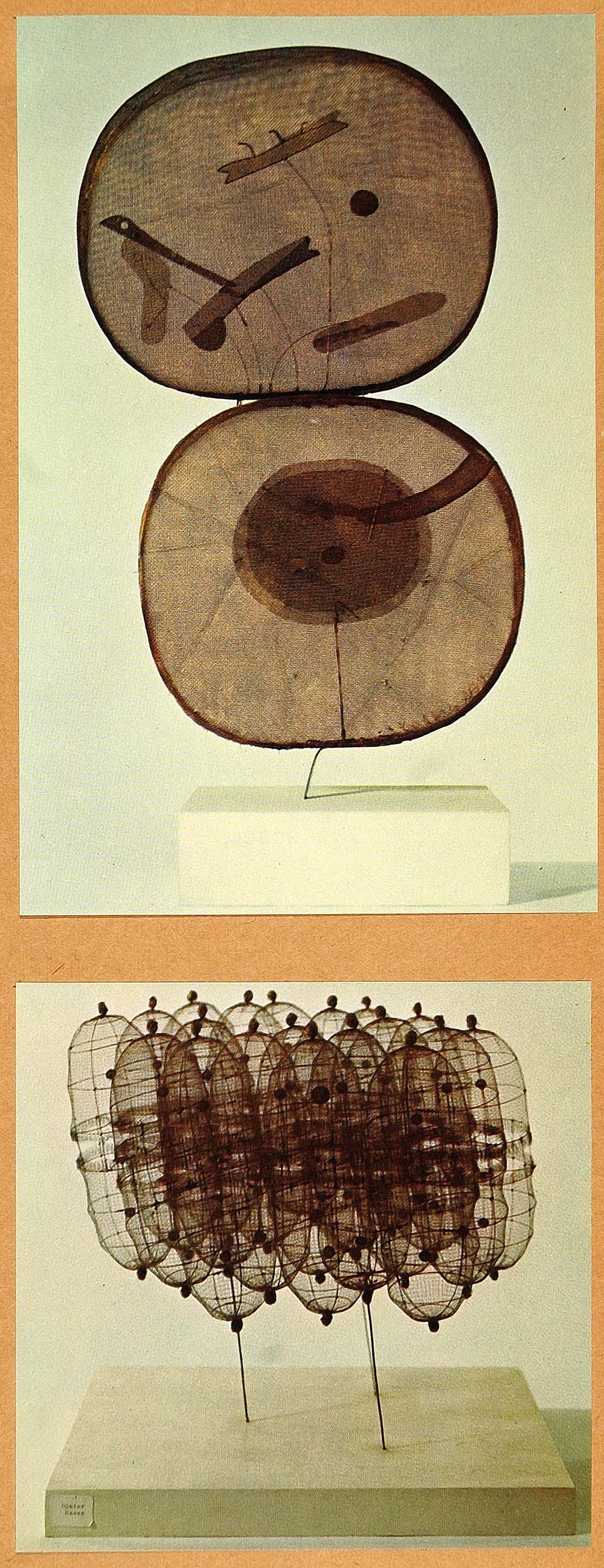1970 Pop Modern Art Gunter Haese Oase Sculpture Prints - ORIGINAL POP1