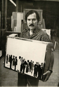 1970 Pop Modern Art Howard Kanovitz Opening 1967 Print - ORIGINAL POP1