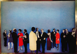 1970 Pop Modern Art Howard Kanovitz Opening 1967 Print - ORIGINAL POP1