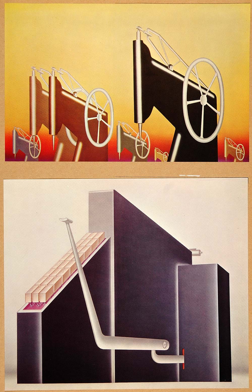1970 Pop Modern Art Konrad Klapheck Der Diktator Prints - ORIGINAL POP1