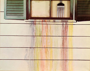 1970 Pop Modern Art James Rosenquist Rainbow Fork Print - ORIGINAL POP1