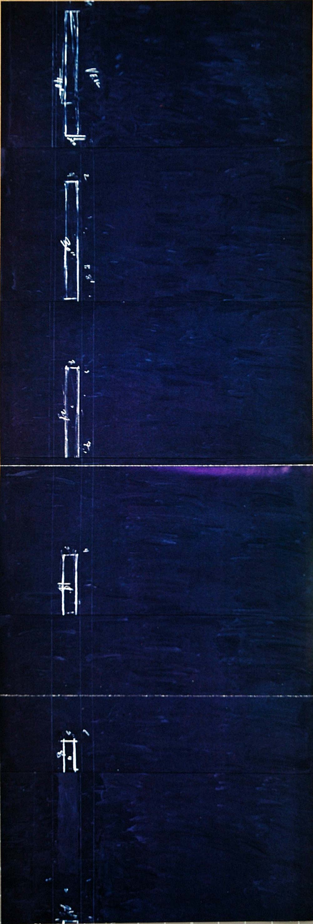 1970 Pop Abstract Art Cy Twonbly Treatise Veil Print - ORIGINAL POP1