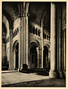 1942 Interior Cathedral SÌ© de Lisboa Lisbon Portugal - ORIGINAL POR1