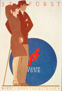 1928 St. Furst Andreas Karl Hemberger Mini Poster Print - ORIGINAL POS2