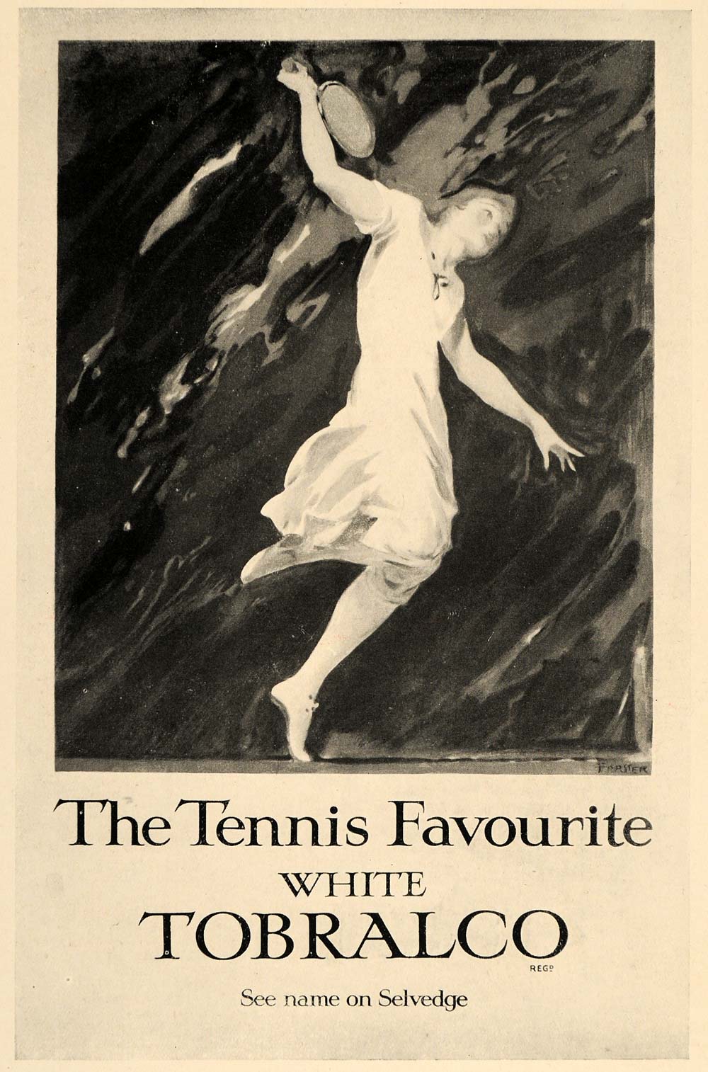1926 Vintage Tennis Dress Tobralco Forster Poster Print ORIGINAL HISTO Period Paper Historic Art LLC 1926 Vintage Tennis Dress Tobralco Forster Poster Print ORIGINAL HISTO Period Paper Historic Art LLC