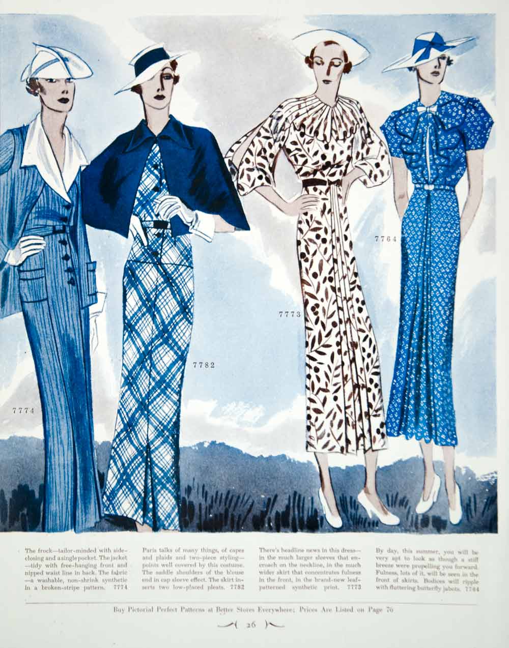1935 Article Vintage 30s Fashion Women Dresses Evening Gowns Illustrat Period Paper Historic Art LLC 1935 Article Vintage 30s Fashion Women Dresses Evening Gowns Illustrat Period Paper Historic Art LLC