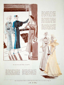 1935 Article Vintage 30s Fashion Women Dresses Evening Gowns Illustrat – Period Paper Historic Art LLC 1935 Article Vintage 30s Fashion Women Dresses Evening Gowns Illustrat – Period Paper Historic Art LLC