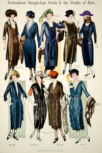 1920 Color Print 1920s Fashion Illustrations Women Flapper Era Dresses Period Paper Historic Art LLC 1920 Color Print 1920s Fashion Illustrations Women Flapper Era Dresses Period Paper Historic Art LLC