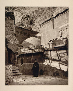 1926 Mount Sinai Burning Bush Chapel St. Catherine - ORIGINAL PHOTOGRAVURE PS1