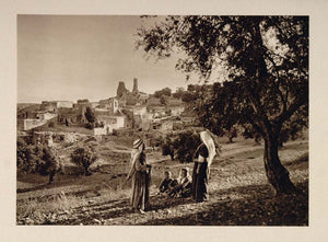 1926 Village Bethany Israel Town El Azariyeh Palestine - ORIGINAL PS1