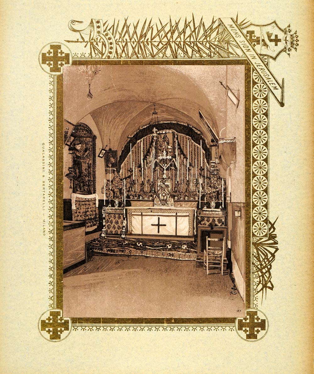 1893 Etching Marrasc St. Anthony Padua Antonii Maraasc - ORIGINAL PS4